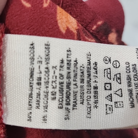 Free People floral print dress size S - Picture 4 of 5